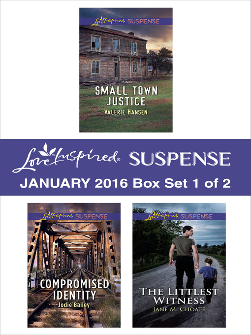 Title details for Love Inspired Suspense January 2016, Box Set 1 of 2 by Valerie Hansen - Wait list